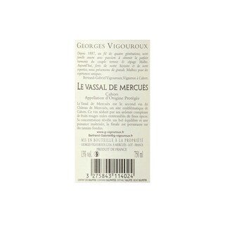 France - Frankrijk | Sud Ouest - Cahors | Vassal de Mercues 2015 Rouge 