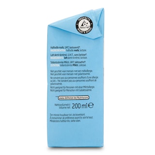 Delhaize | Lait | Demi-écrémé | Sans Lactose 