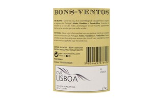 Portugal | Lisboa IGT | Bons Ventos 2019 Wit 