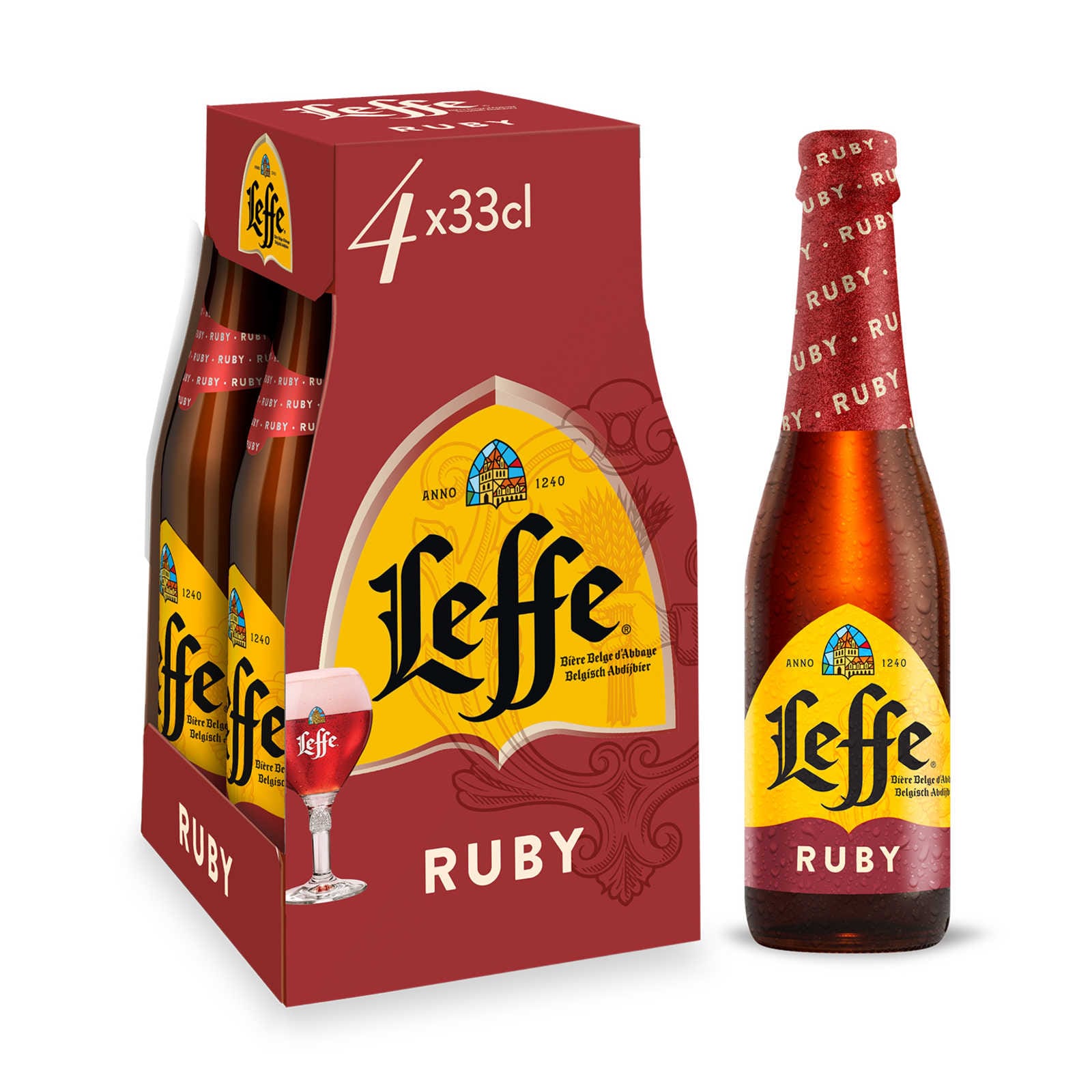 Leffe Abdijbier | Ruby | 5% alc | Fles