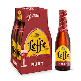Leffe | Bière d'abbaye | Ruby | 5% alc | Bouteille 
