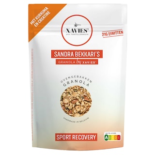 Sandra Bekkari | Granola | Sport recovery | Creatine 