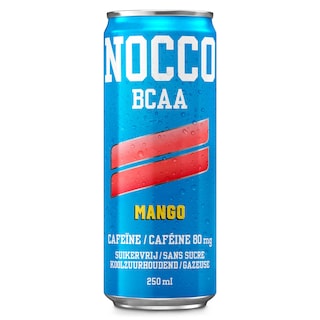 NOCCO | Boisson carbonaté|Mango Del Sol|caféine|vitamines|Canette 