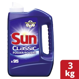 Sun | Poudre pour lave vaisselle | Regular | 3 kg 