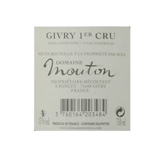 Domaine Mouton | Les Grands Prétans | Givry 1er Cru | 2014 