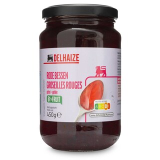 Delhaize | Gelei| | Rode bessen | 61% 450 gr