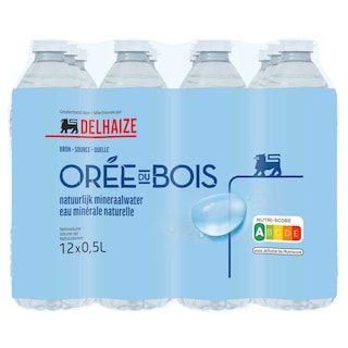 Delhaize | Orée du Bois | Eau minérale | Non pétillante | PET 
