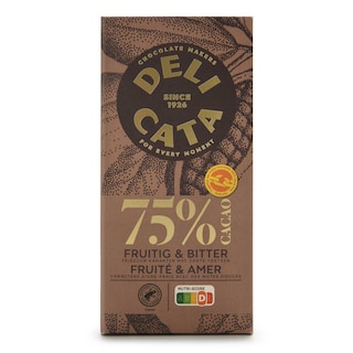 Delicata | Chocolade | Extra puur 75% 