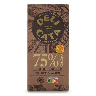 Delicata | Chocolade | Extra puur 75% 100 gr