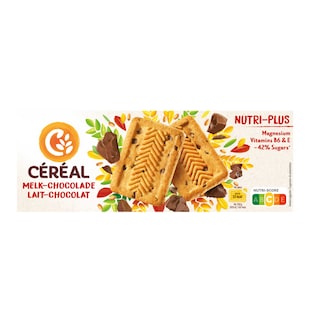 Céréal | Actif+ | Biscuit | Chocolat au lait 
