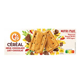 Céréal | Actif+ | Koekje | Melkchocolade 230 gr