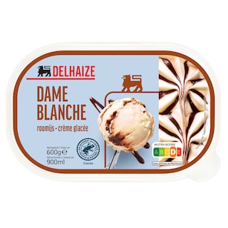 Delhaize | Roomijs | Dame blanche 