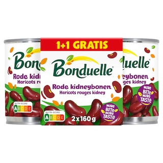 Bonduelle | Bonen | Rode | 1+1 2 x 160 gr