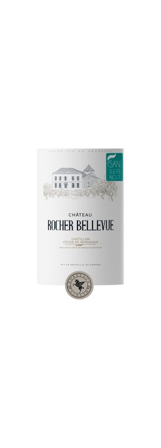 Château Rocher Bellevue | Côtes de Castillon | Bio | 2022 