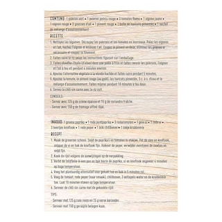 Delhaize | Boîte de repas |Chili sin carne 