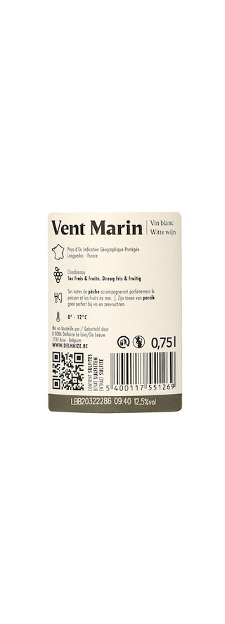 Vent Marin | Pays d'Oc | Chardonnay 