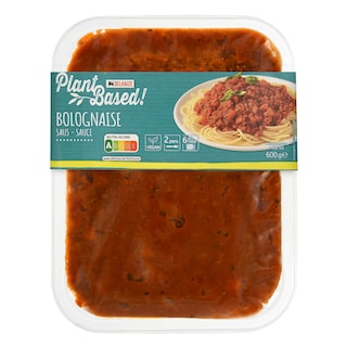 Delhaize | Plant-Based | Bolognaisesaus | Vegan 600 gr