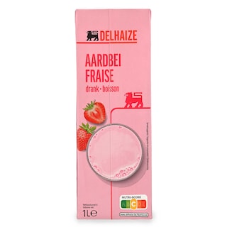 Delhaize | Melkdrank | Aardbei 