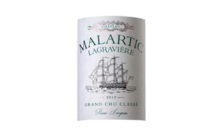 France - Frankrijk | Bordeaux - Pessac-Leognan GCC | Malartic Lagrave | Houten kist | 2019 | Witte 