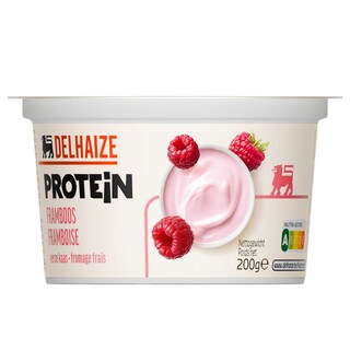 Delhaize | Proteïne kwark | Framboos 200 gr
