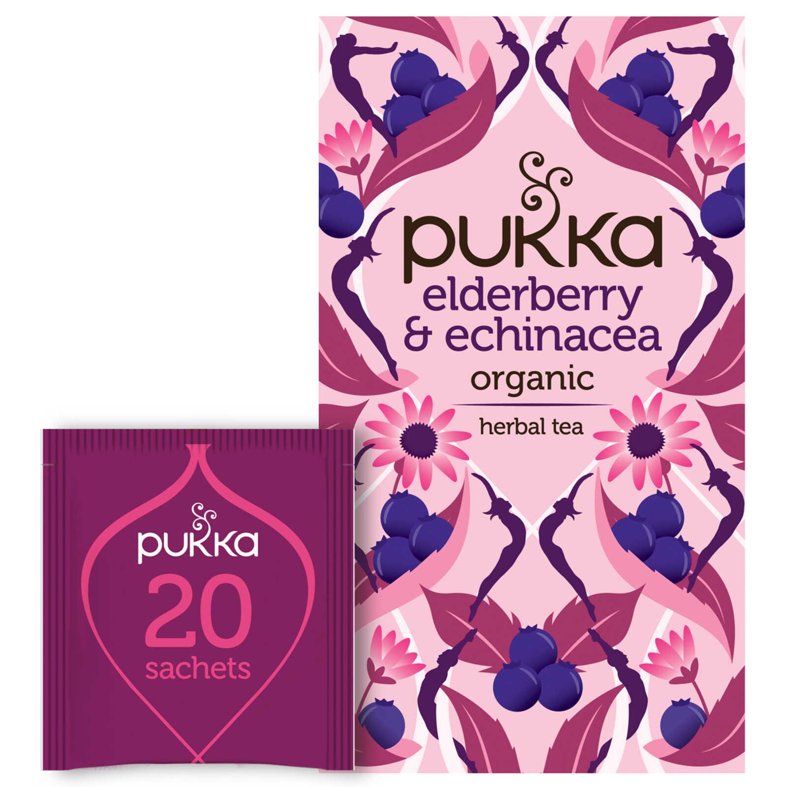 Pukka Kruidenthee | Elderberry Ech. | 20 Z. | Bio