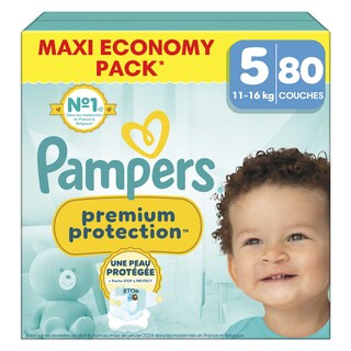 Pampers | Premium Protection | Luiers | Maat 5 | Maxi Pack 80 st