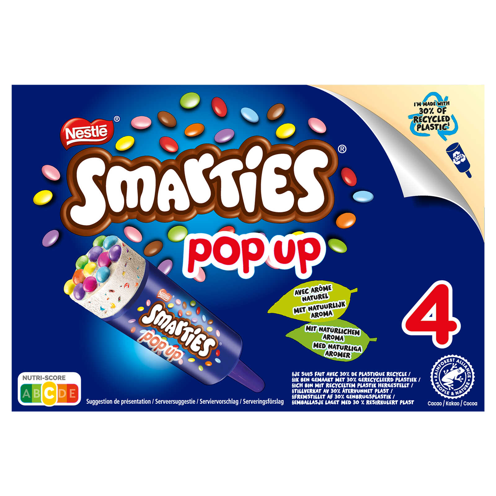 Smarties Ijs | Pop Up
