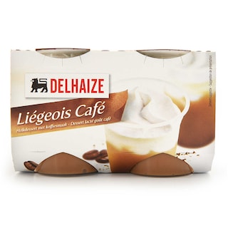Delhaize | Liégeois | Goût café 