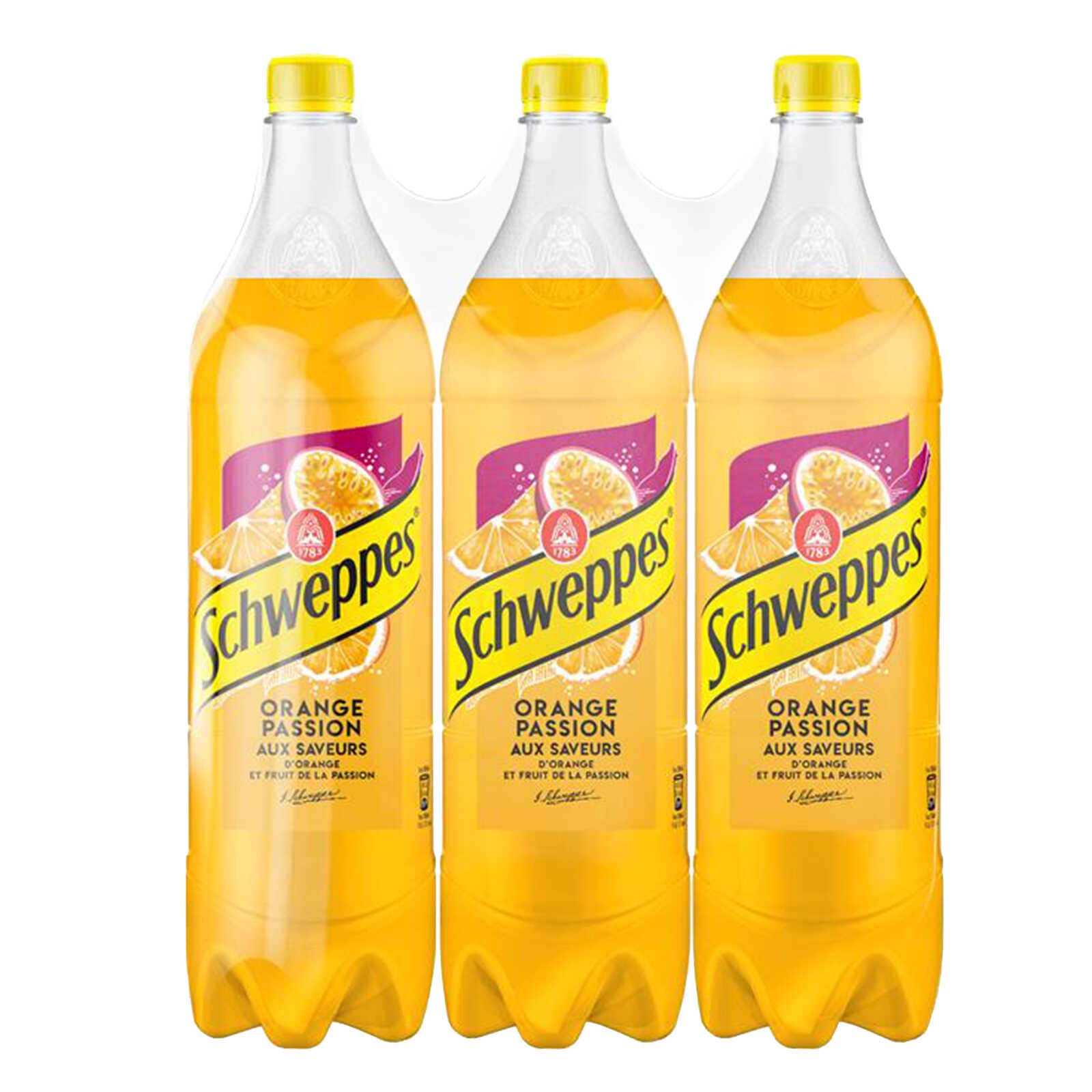 Schweppes Sinaasappel passievrucht