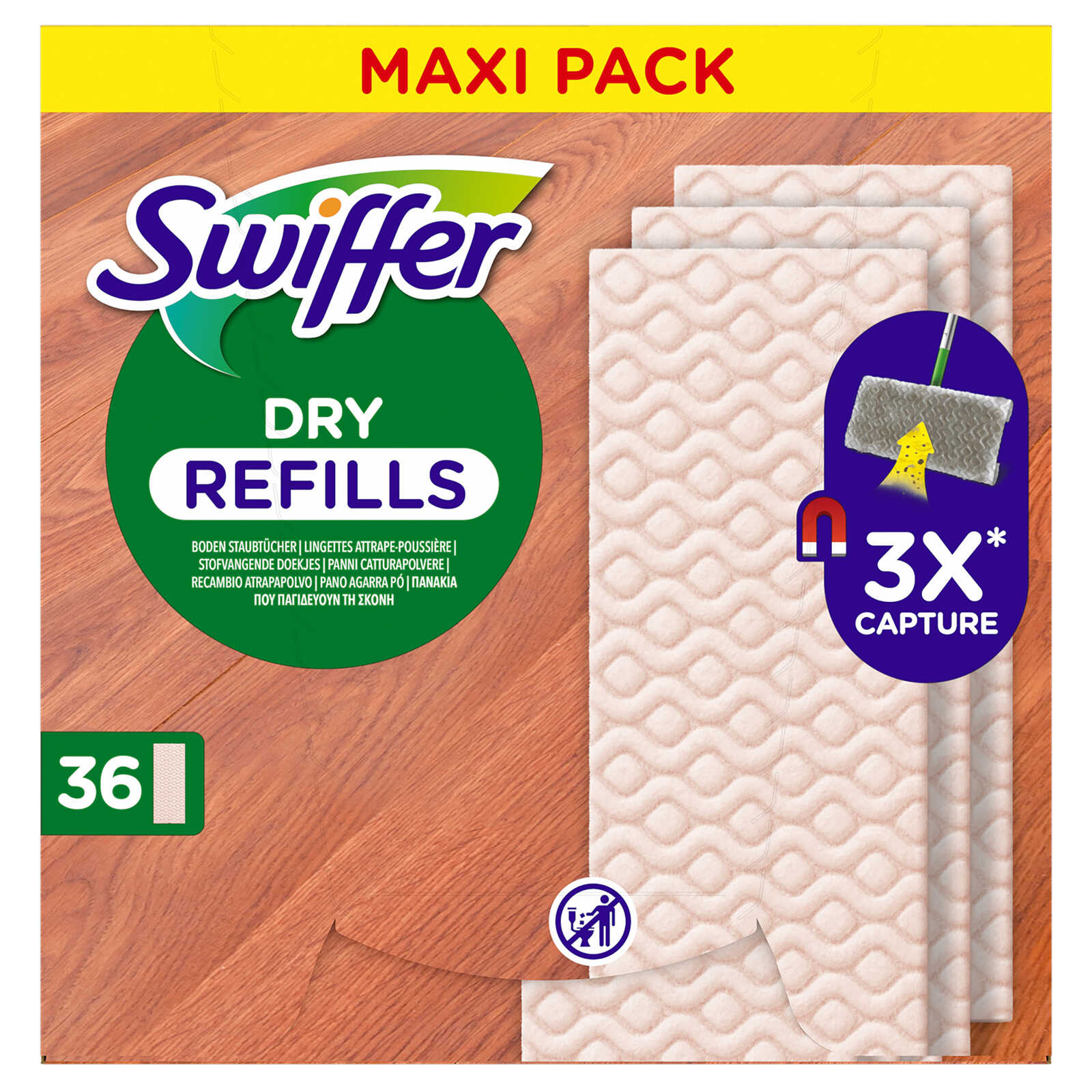 Swiffer Floor | Dry | Wood | Navulling