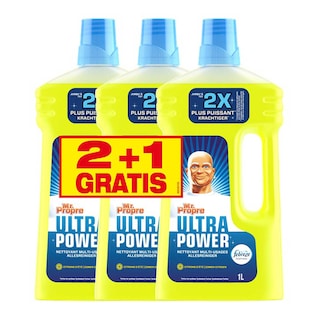 Mr Propre | Nettoyant | Ultra | Lemon | 2+1 