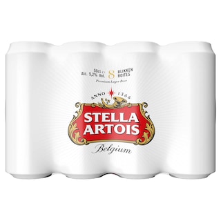 Stella Artois | Pils | 5,2% alc 8 x 50 cl