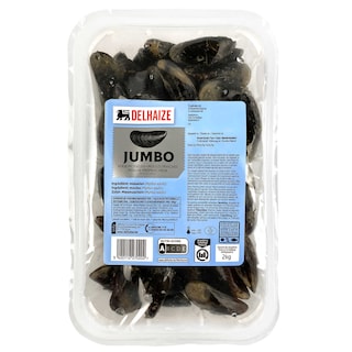 Delhaize | Verse mosselen | Jumbo 2 kg