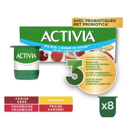 Activia | Yoghurt | Fruit | Mix | 0% v.g. | Probiotica 