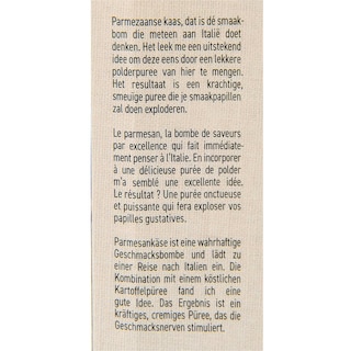 Delhaize | Puree | Parmezaan 