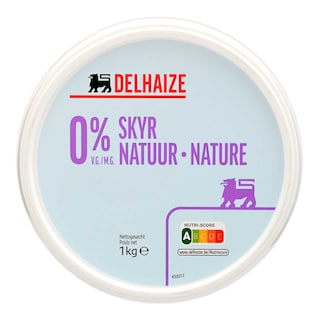 Delhaize | Skyr | Natuur | High Protein | 0% | FP 