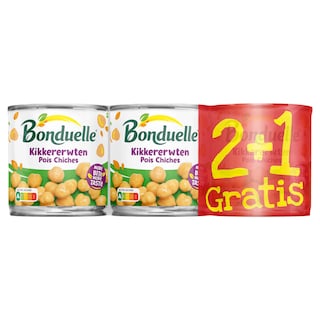 Bonduelle | Pois chiches | 2+1 Gratuit 