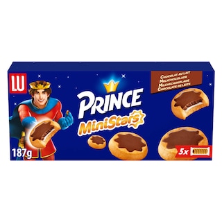 LU | Prince | Biscuits | Mini Stars | Chocolat Au Lait 