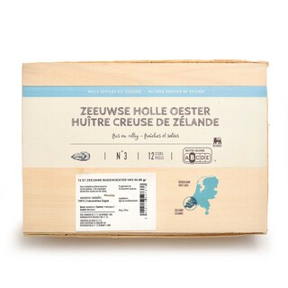 Delhaize | Huîtres creuses | Zélande | 12pc 