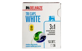 Delhaize | Capsules liquides pour lessive | Blanc 