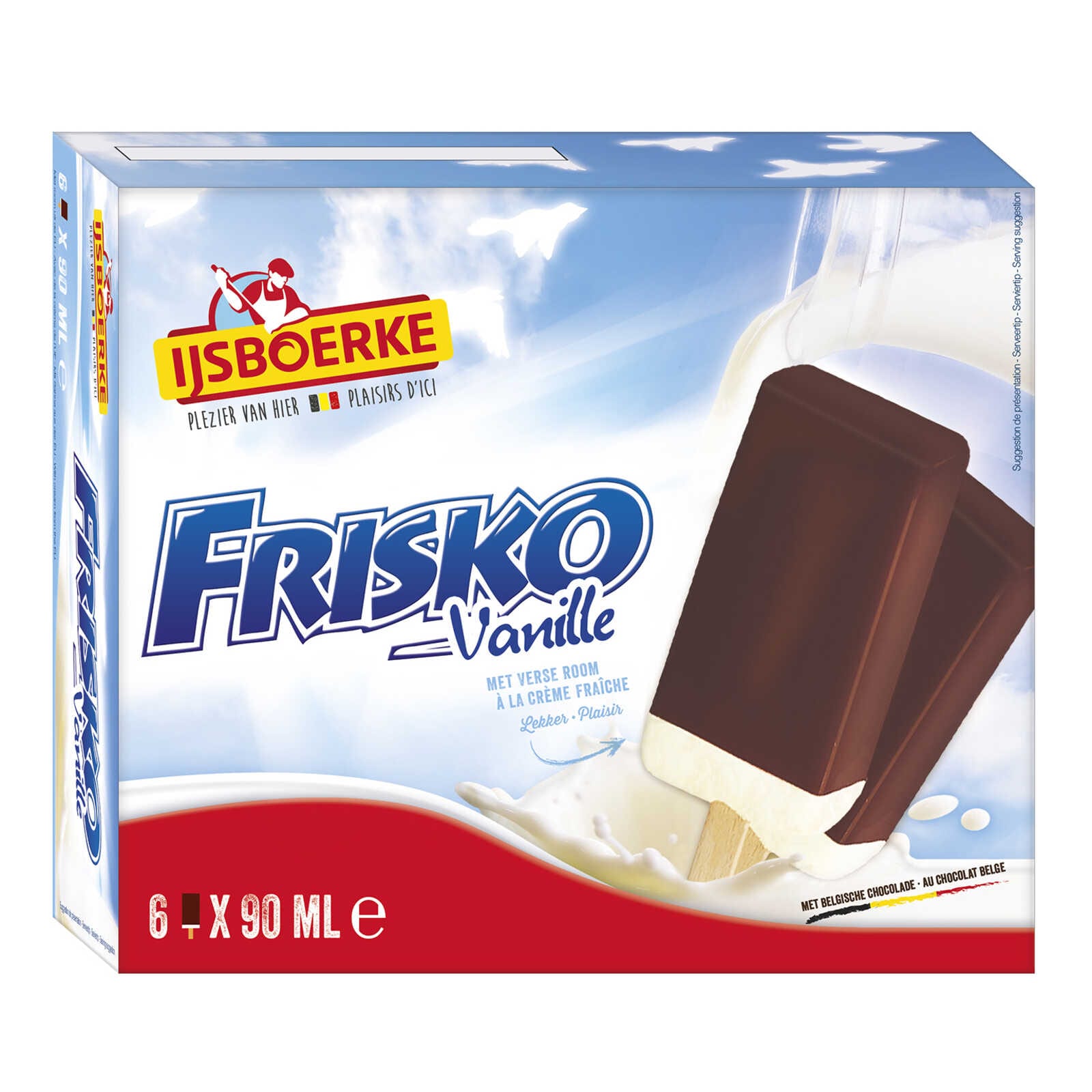 Ijsboerke Frisko | Vanille