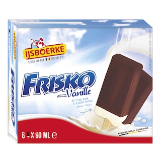 Ijsboerke | Frisko | Vanille 6 x 9 cl