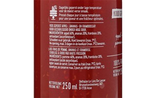 Delhaize | Jus | Pomme | Ananas | Framboise 