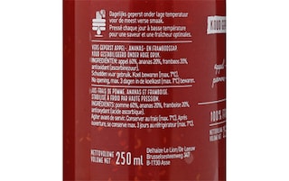 Delhaize | Jus | Pomme | Ananas | Framboise 