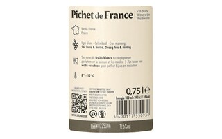 France | Pichet de France Wit 75 cl