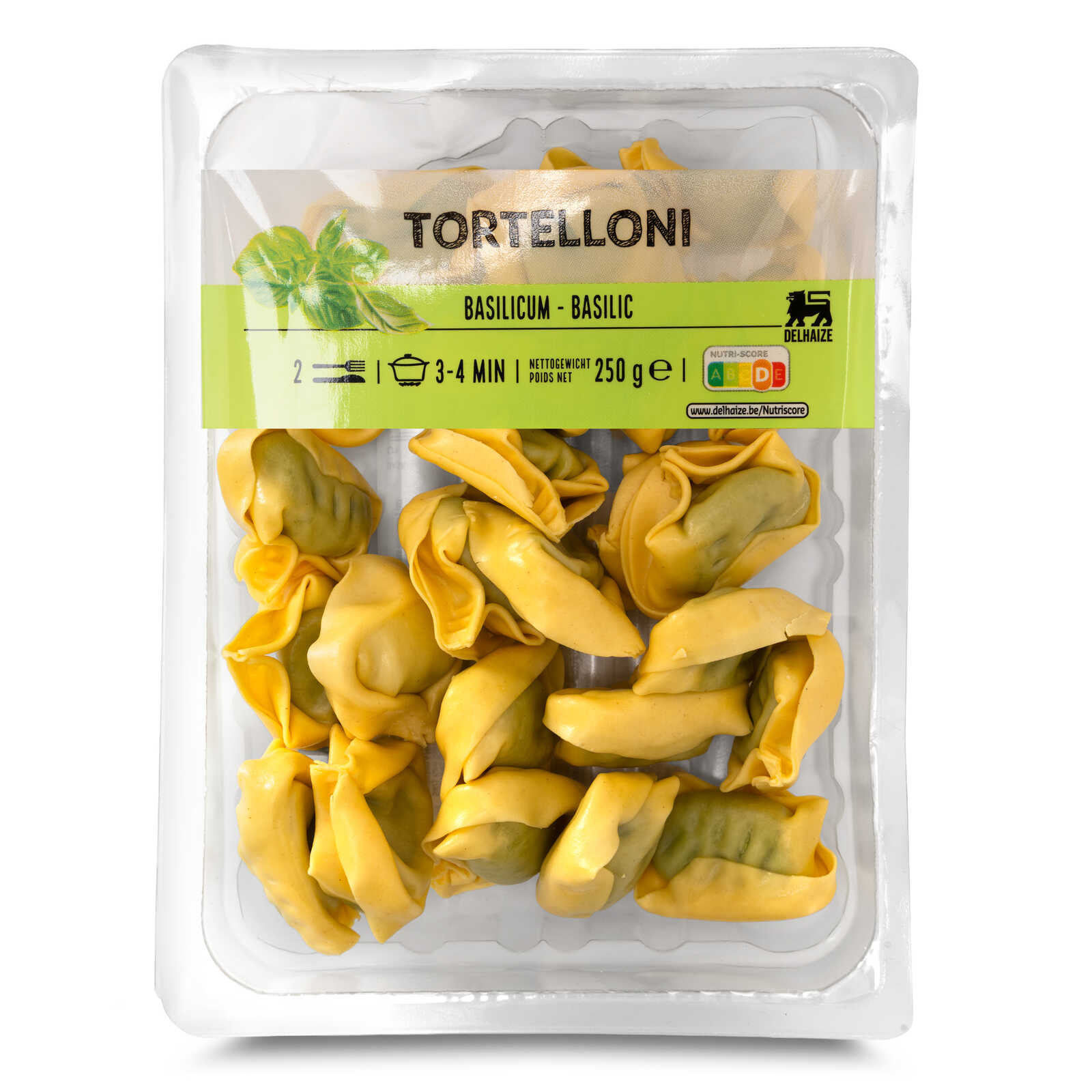 Delhaize Tortelloni met Basilicum