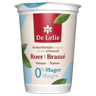 De Lelie | Ambachtelijk | Roeryoghurt | Mager 0% 