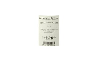 FR RHONE CHATEAUNEUF DU PAPE | La Clé des Prelats 14 Rouge 