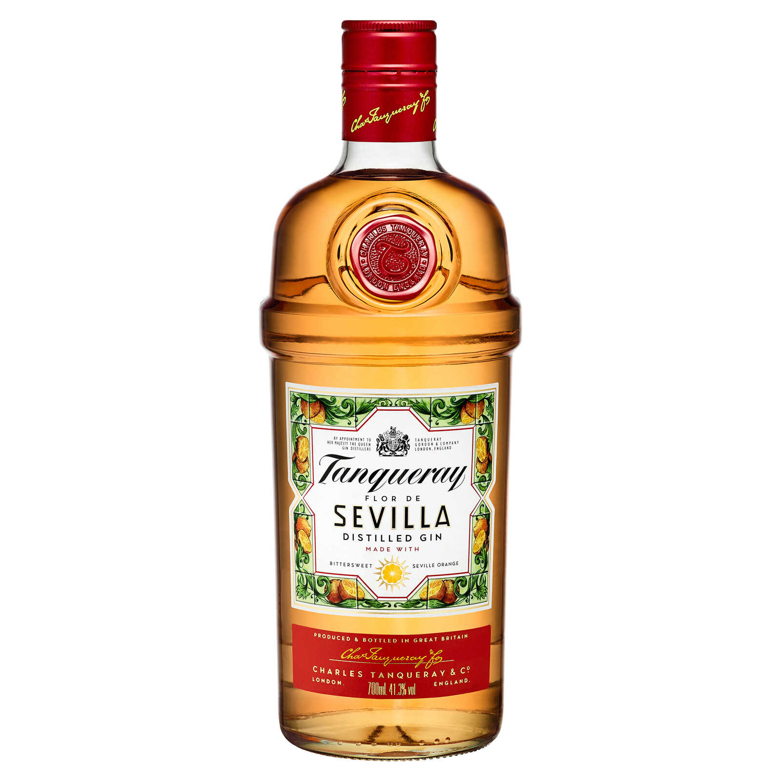 Tanqueray Gin | 41.3% alc | Flor de Sevilla