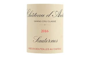 Chateau D'Arche | Sauternes Grand Cru Classé | 2016 37,5 cl